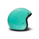 DMD Retro Classic Open Motorcycle Helmet Turquoise / XS (54cm)  - Customhoj