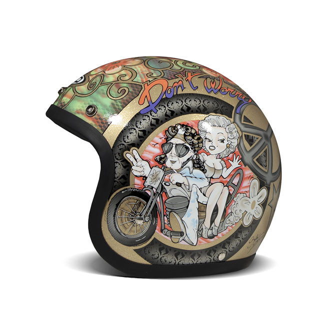 DMD Retro Custom Open Motorcycle Helmet