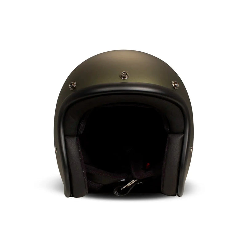 DMD Retro Metallic Open Motorcycle Helmet  - Customhoj