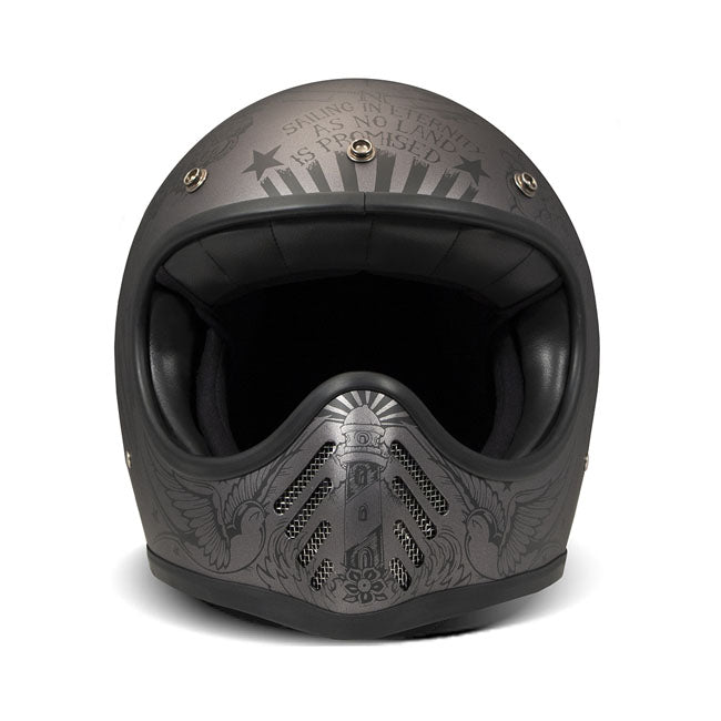 DMD Seventyseven Retro MX Motorcycle Helmet  - Customhoj