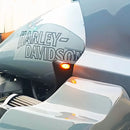 Dominator ST Fairing Wind Deflector LED Turn Signals for Harley 22-25 Softail Low Rider ST FXLRST / Low Rider El Diablo FXRST  - Customhoj