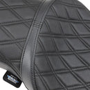 Drag Specialties Double Bucket 2-Up Seat for Harley  - Customhoj