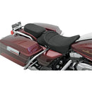 Drag Specialties EZ Glide II Solo Passenger Seat for Harley 97-25 Touring / Black Solar Reflective / Narrow  - Customhoj