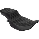 Drag Specialties Performance Predator 2-Up Extended Reach Seat for Harley  - Customhoj
