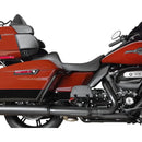 Drag Specialties Predator III 2-Up Extended Reach Seat for Harley  - Customhoj
