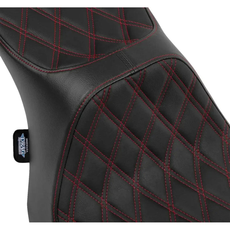 Drag Specialties Predator III 2-Up Seat for Harley  - Customhoj