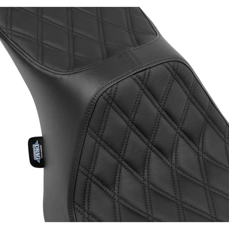 Drag Specialties Predator III 2-Up Seat for Harley  - Customhoj