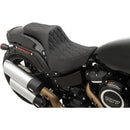 Drag Specialties Predator III Seat for Harley 18-25 Softail Fat Bob / Diamond Black  - Customhoj