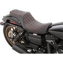 Drag Specialties Predator III-zadel voor Harley