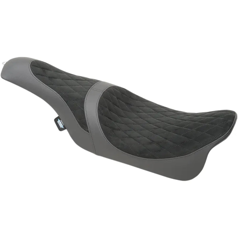 Drag Specialties Caballero 2-Up-zadel voor Harley