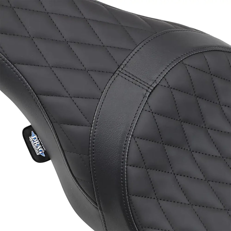 Drag Specialties Caballero 2-Up-zadel voor Harley