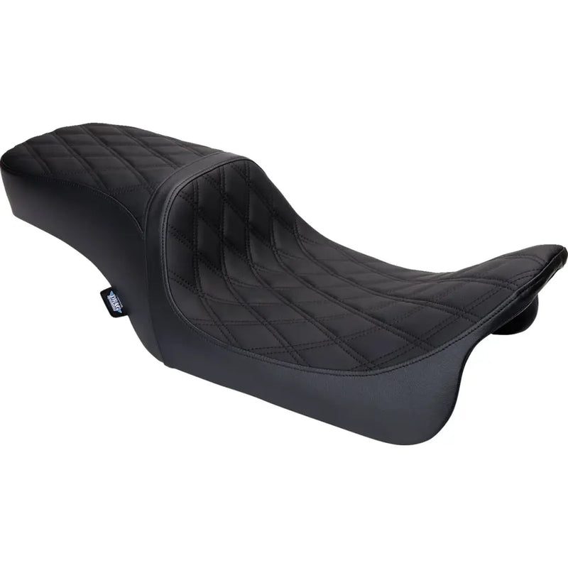 Drag Specialties Performance Predator 2-Up-zadel voor Harley