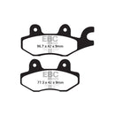 EBC Double-H Sintered Rear Brake Pads for Kawasaki Ninja 400 EX 400 / KRT 17-21