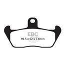 EBC Organic Rear Brake Pads for Moto Guzzi Quota 1000 EFI 92-97