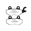 EBC Organic Rear Brake Pads for Triumph Daytona 1200 92-98