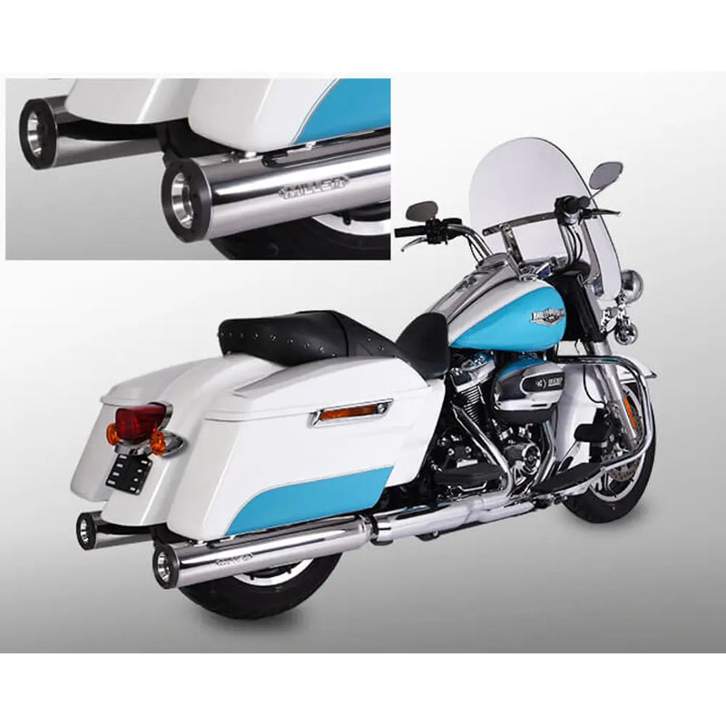 Miller Arlington Euro 4 Slip-On Geluiddempers voor Harley