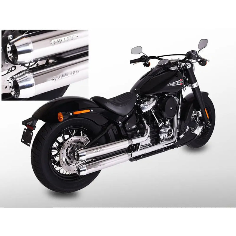 Miller Destiny Euro 5 Slip-On Geluiddempers voor Harley