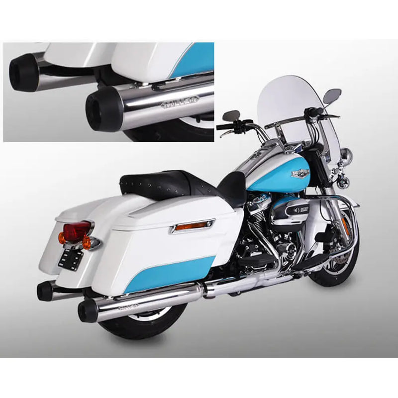 Miller Arlington Euro 4 Slip-On Geluiddempers voor Harley