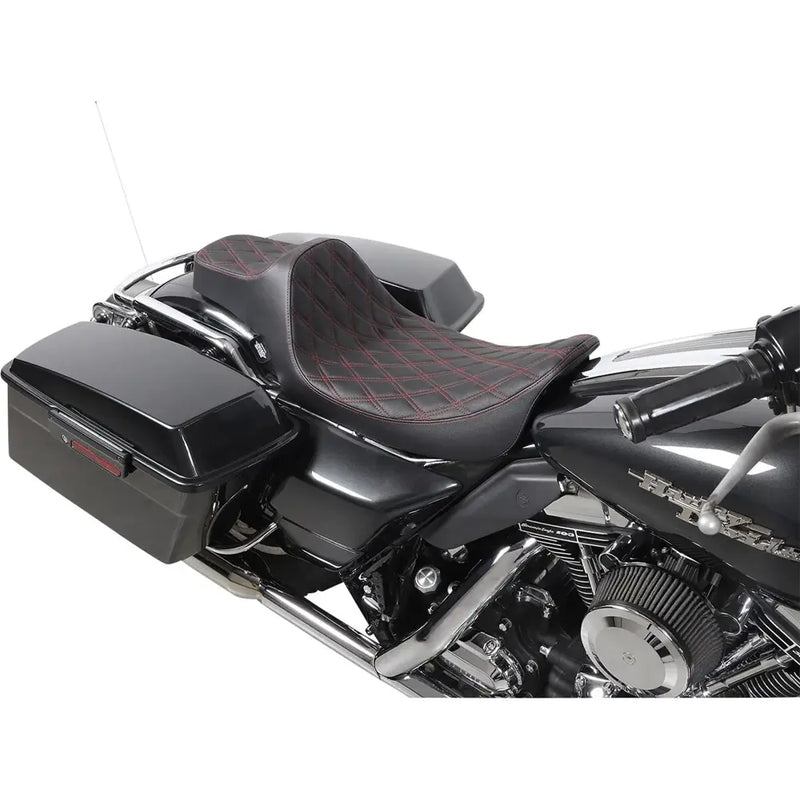 Drag Specialties Predator III Extended Reach Seat voor Harley