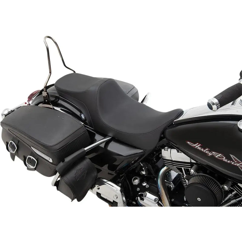 Drag Specialties Predator III 2-Up-zadel voor Harley