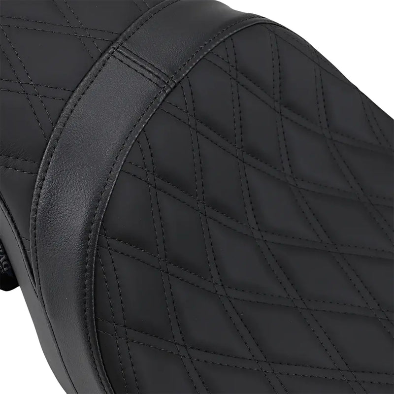 Drag Specialties Predator 2-Up-zadel voor Harley
