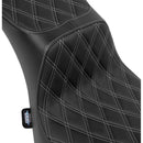 Drag Specialties Performance Predator 2-Up-zadel voor Harley