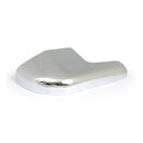 FL Cross Over Exhaust Heat Shield for Harley 65-84 4-speed FL models / Horizontal (Replaces OEM 65703-65B) / Chrome  - Customhoj