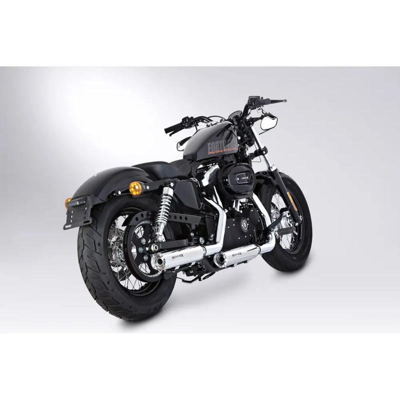 Miller Silverado Euro 2/3/4 Slip-On Geluiddempers voor Harley