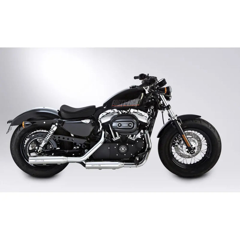 Miller Silverado Euro 2/3/4 Slip-On Geluiddempers voor Harley