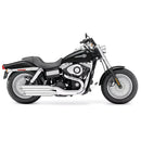 Freedom Performance Racing Slip-On Mufflers for Harley 91-16 Dyna (excl. 08-16 FXDF; 10-16 FXDWG; 12-14 FLD) / Chrome with chrome end caps  - Customhoj