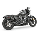 Freedom Performance Radical Radius Slash Cut Exhaust for Harley 22-25 Nightster RH975 / S / Black / Black  - Customhoj