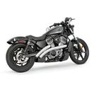 Freedom Performance Radical Radius Straight Star Exhaust for Harley 22-25 Nightster RH975 / S / Chrome / Black  - Customhoj
