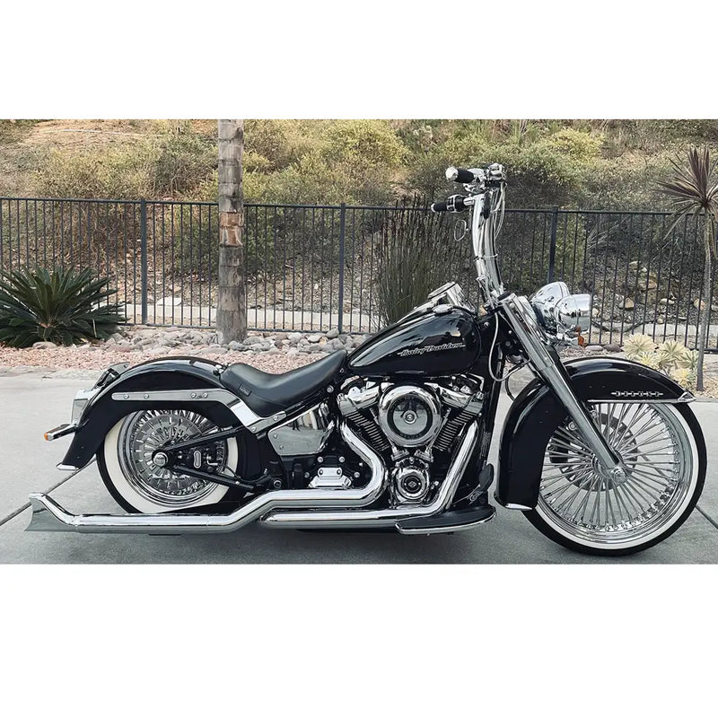 Freedom Performance Sharktail True Duals Exhaust for Harley  - Customhoj
