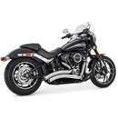 Freedom Performance Sharp Curve Radius Straight Star Exhaust for Harley 18-25 Softail (read note) / Chrome / Chrome  - Customhoj