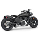 Freedom Performance Shorty American Outlaw 2-into-1 Exhaust for Indian 15-24 Scout / Chrome / Chrome  - Customhoj