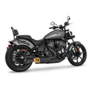 Freedom Performance Shorty Combat 2-into-1 Exhaust for Indian 22-25 Chief / Black / Gold  - Customhoj