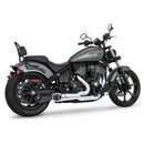 Freedom Performance Shorty Combat 2-into-1 Exhaust for Indian 22-25 Chief / Chrome / Chrome  - Customhoj