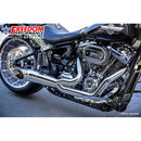 Freedom Performance Shorty Turn Out 2-into-1 Exhaust for Harley  - Customhoj
