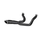 Freedom Performance Shorty Turn Out 2-into-1 Exhaust for Harley 18-25 Softail (read note) / Black / Sculpted Black  - Customhoj