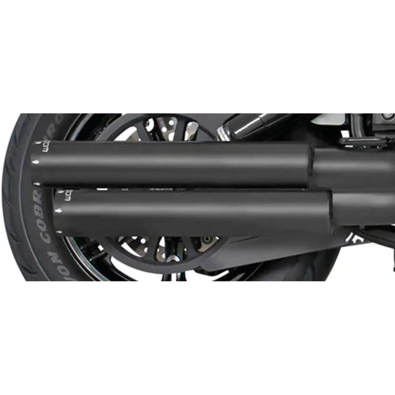 Freedom Performance Signature Slip-On Mufflers Black for Indian 22-24 Chief  - Customhoj
