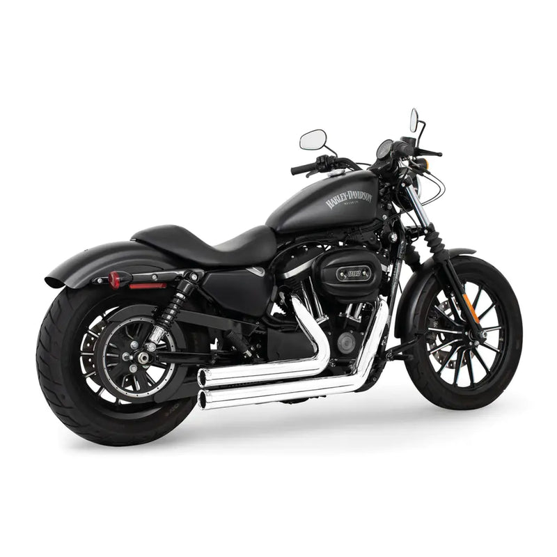 Freedom Performance Thorcat EC Approved Independence Shorty Exhaust for Harley 07-20 XL Sportster (Euro 3/4) / Chrome / Chrome  - Customhoj