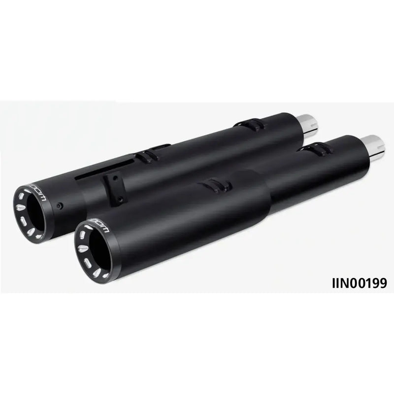 Freedom Performance Two Step 4.5" Slip-On Mufflers for Indian  - Customhoj