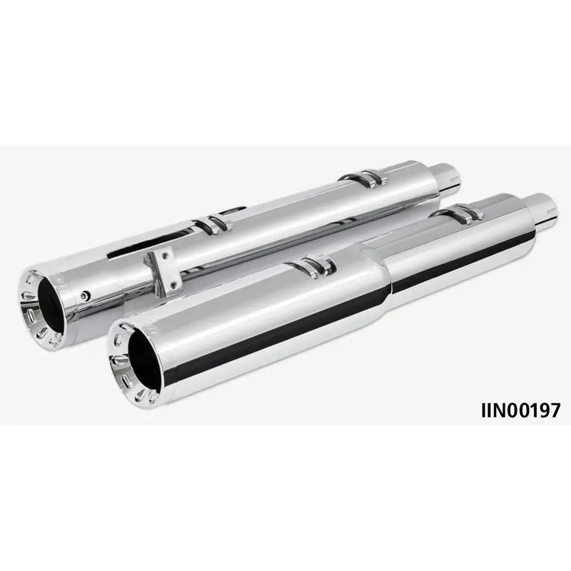 Freedom Performance Two Step 4.5" Slip-On Mufflers for Indian  - Customhoj