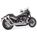 Freedom Performance Upsweep Sharktail Exhaust for Harley 18-25 Softail (read note) (excl. Fat Boy / Breakout) / Chrome  - Customhoj