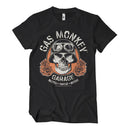 Gas Monkey Garage Skull T-Shirt Black / S  - Customhoj