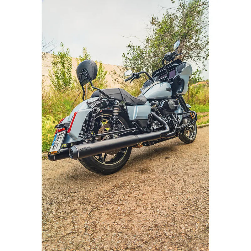 Zwarte Eend Bombardier EC Euro Approved Slip-On Mufflers voor Harley