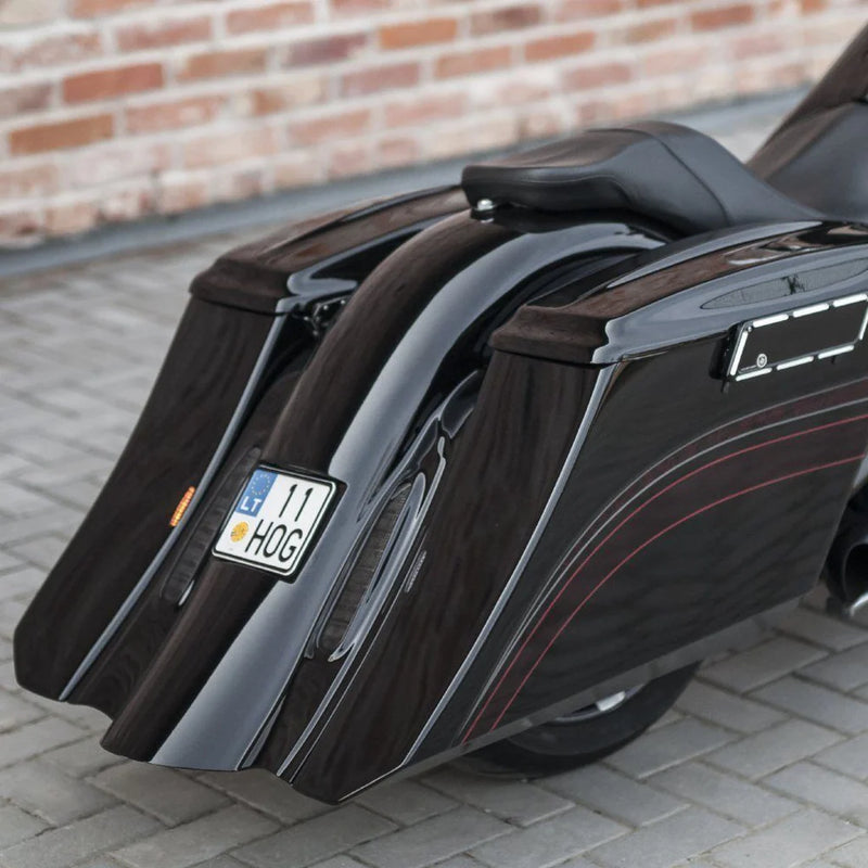 Killer Custom 7" / 5" Swoop uitgerekte zadeltasbehuizingen voor Harley