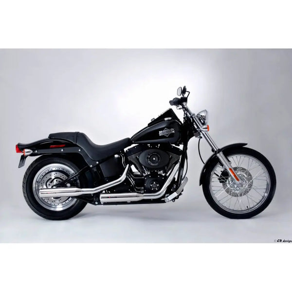 Miller Arizona Euro 3/4 Slip-On Geluiddempers voor Harley