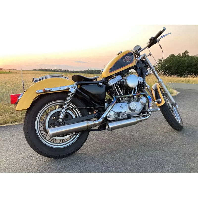Miller Silverado Euro 2/3/4 Slip-On Geluiddempers voor Harley