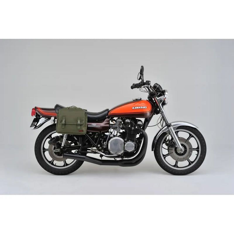 Daytona Henlybegins Universal Canvas Throw-Over motorfiets zadeltas set